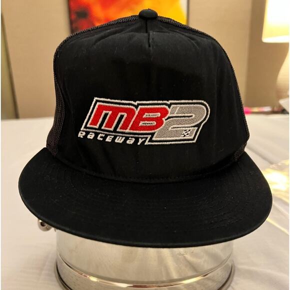 MB2 Raceway Baseball snapback hat Adjustable - Picture 1 of 6